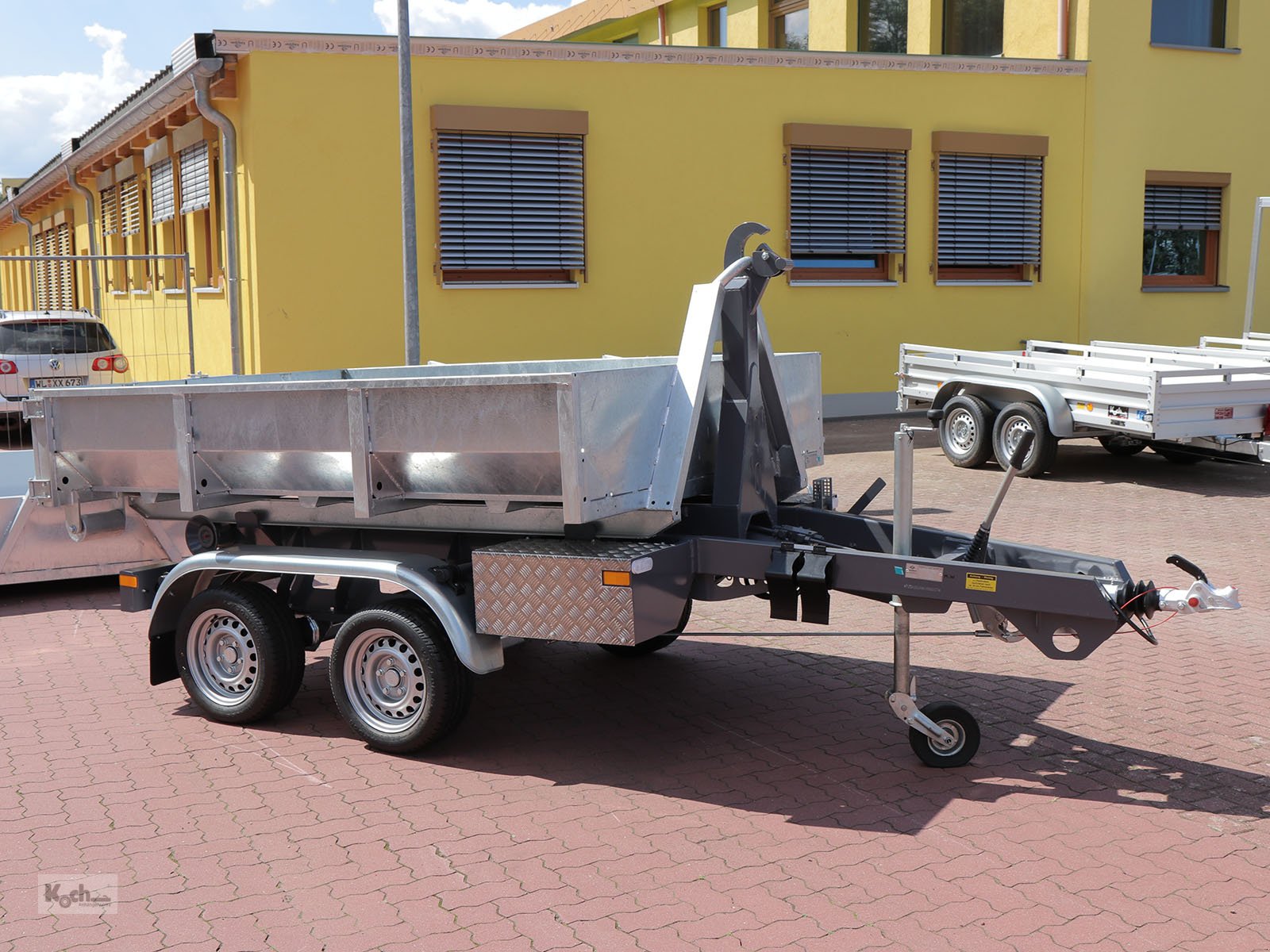 Anhänger del tipo Sonstige KONOS Abroll-Muldenkipper 3,5t|ohne Mulde|Hakengerät (Ki13352125So), Neumaschine In Winsen (Luhe) (Immagine 4)